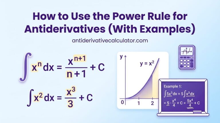 What Is an Antiderivative? A Simple Guide for Beginners